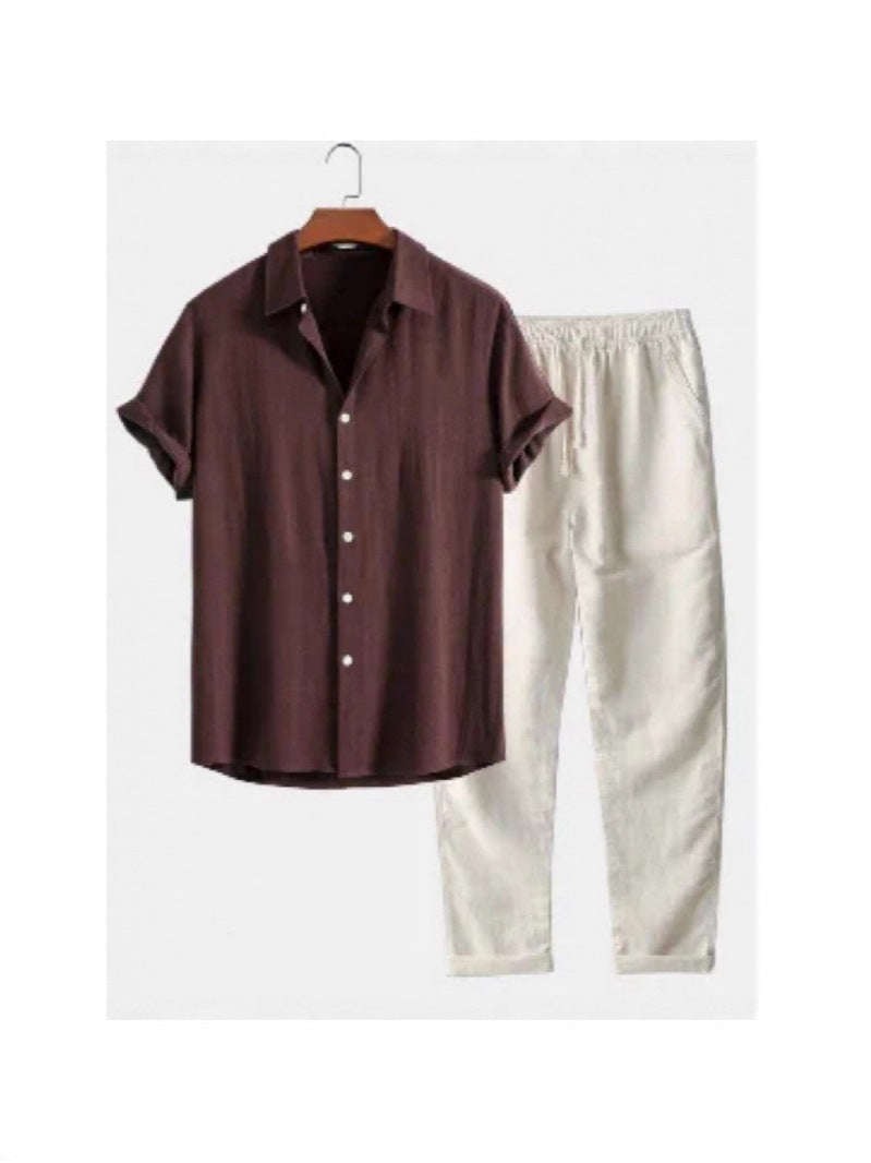 Camisa Slim Fit Estampada para Hombre