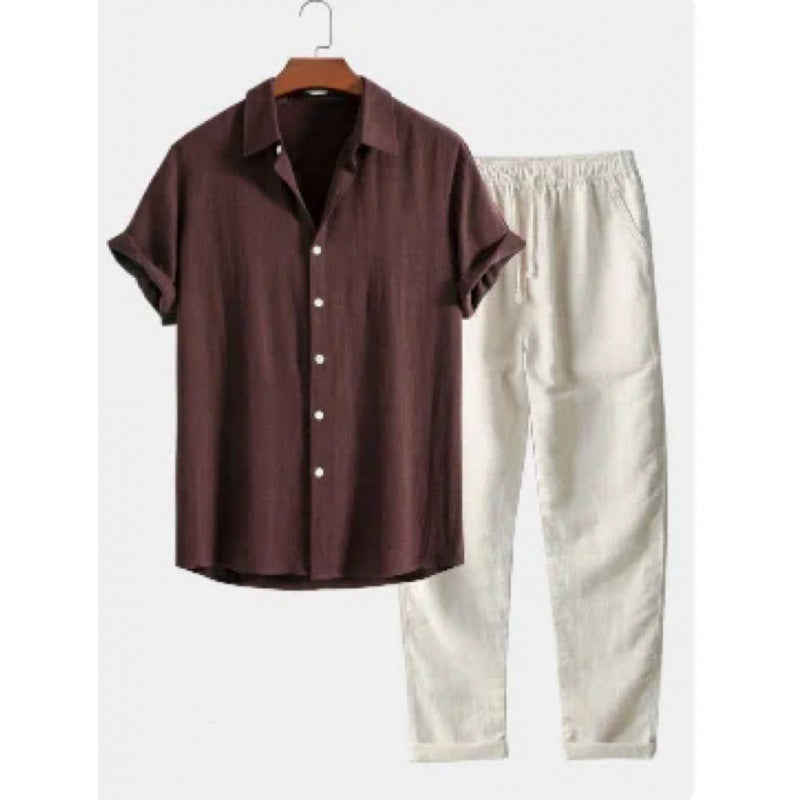 Camisa Slim Fit Estampada para Hombre