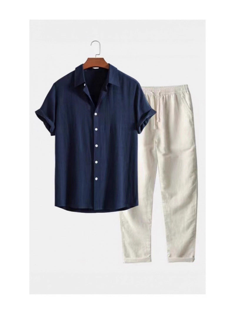 Camisa Slim Fit Estampada para Hombre